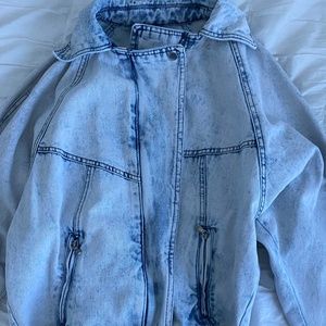 Forever 21, S, Blue denim jacket